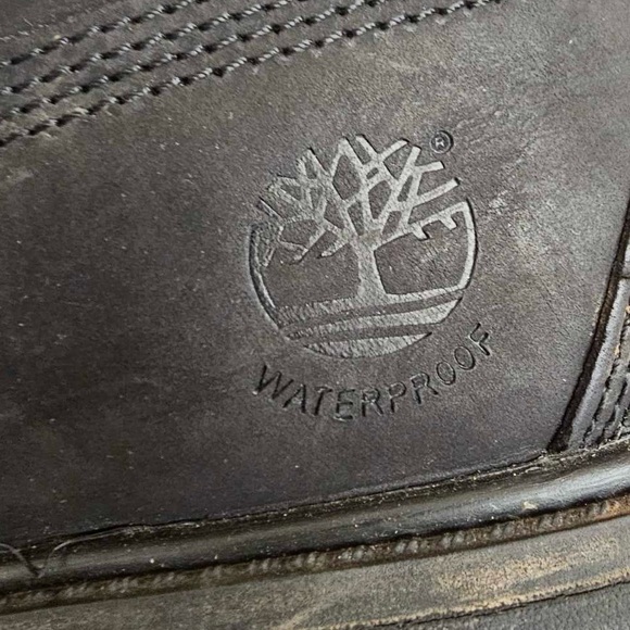 Timberland Waterproof Boots Linden 6 Inch Black Women’s Size 7.5 - Picture 5 of 10